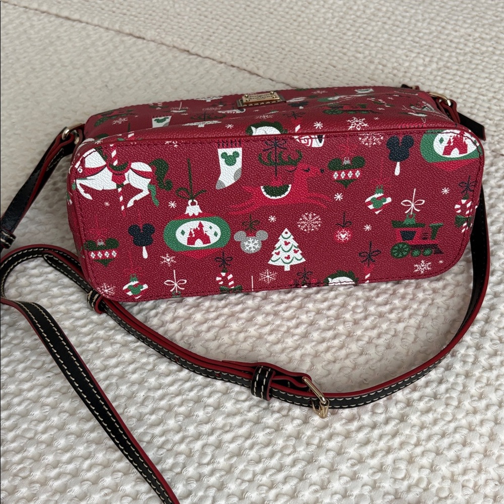 Dooney & Bourke Disney Christmas Festive Crossbody Bag - Picture 7 of 9